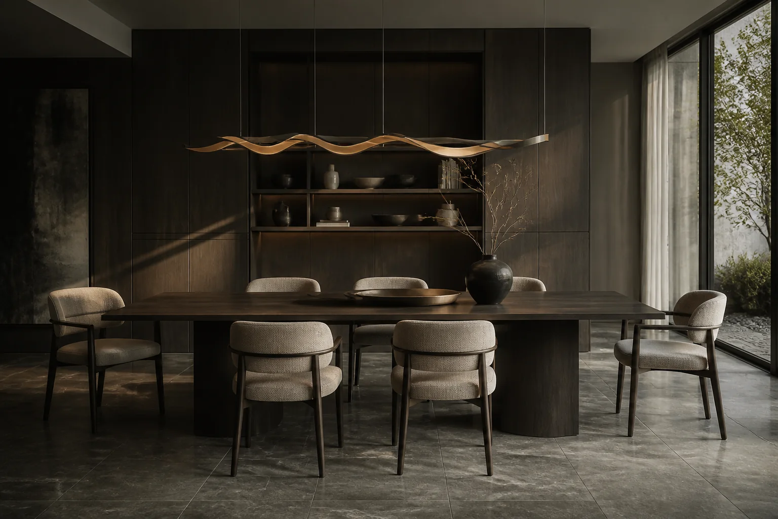 Refined furniture interior